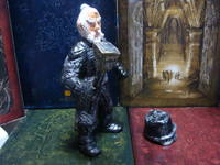 Dwarf Warrior With  Club(Figurine) (Hobbit) Custom Miniature / Figurine [Dwarf w/ club]