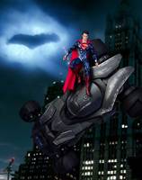 4" Superman (Marvel Universe) Custom Action Figure