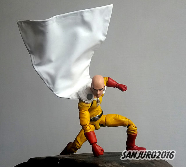 Saitama (One Punch Man) Custom Action Figure