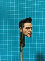 Unmasked Ironman (Robert Downey Jr.) (Marvel Legends) Custom Action Figure
