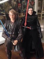 Kylo Ren unmasked head (Star Wars) Custom Action Figure