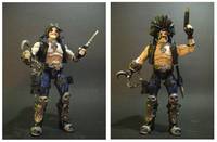 Lobo - with alternate heads (DC Infinite Heroes) Custom Action Figure [Lobos comparison 1]