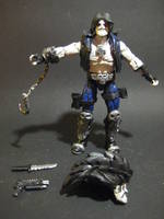 Lobo - with alternate heads (DC Infinite Heroes) Custom Action Figure [Lobo full set]
