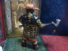 Dwarf Warrior w/War Hammer (Hobbit) Custom Miniature / Figurine [Dwarf Warrior w/War-hammer]