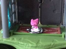 TMNT Ice Cream Kitty (Teenage Mutant Ninja Turtles) Custom Miniature / Figurine