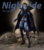 Nightside V2 (Shi'ar Imperial Guard) (Marvel Legends) Custom Action Figure