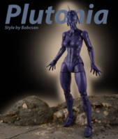 Plutonia (Shi'ar Imperial Guard) (Marvel Legends) Custom Action Figure