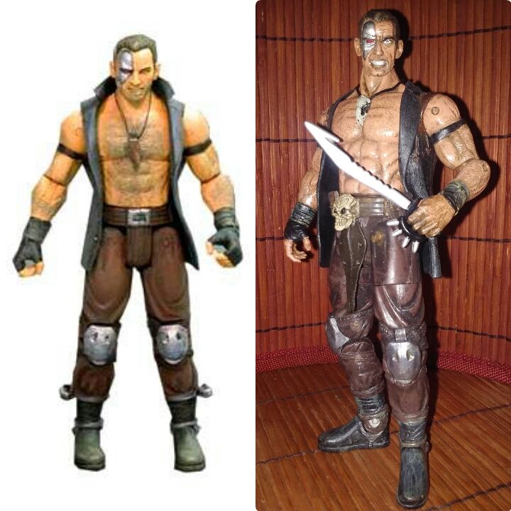 Kano (Mortal Kombat) Miniature — Fiendweavers