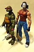 Raphael And Casey Jones- T.M.N.T (Teenage Mutant Ninja Turtles) Custom Action Figure