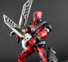 Armored Movie style Deadpool (Marvel Legends) Custom Action Figure