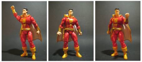 Captain Marvel / Shazam ! (DC Infinite Heroes) Custom Action Figure