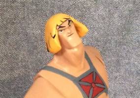 He-Man Bruce Timm Style Vinyl Figure (Masters of the Universe) Custom Action Figure