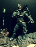 BvS Battle Damaged Armored Batman (Batman - Movie Style) Custom Action Figure