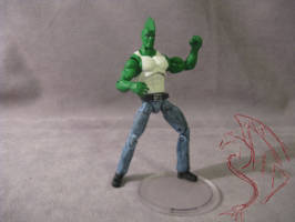 Savage Dragon v2 (Image) Custom Action Figure