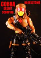 COBRA DESERT SCORPION 6" 1:12th Scale (G.I. Joe) Custom Action Figure