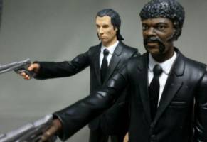 Pulp Fiction - Jules & Vincent (Pulp Fiction) Custom Action Figure
