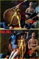 Beatrix Kiddo (Comic Style) (Kill Bill) Custom Action Figure [Battle against Crazy 88 Leader Johnny Mo and GoGo]