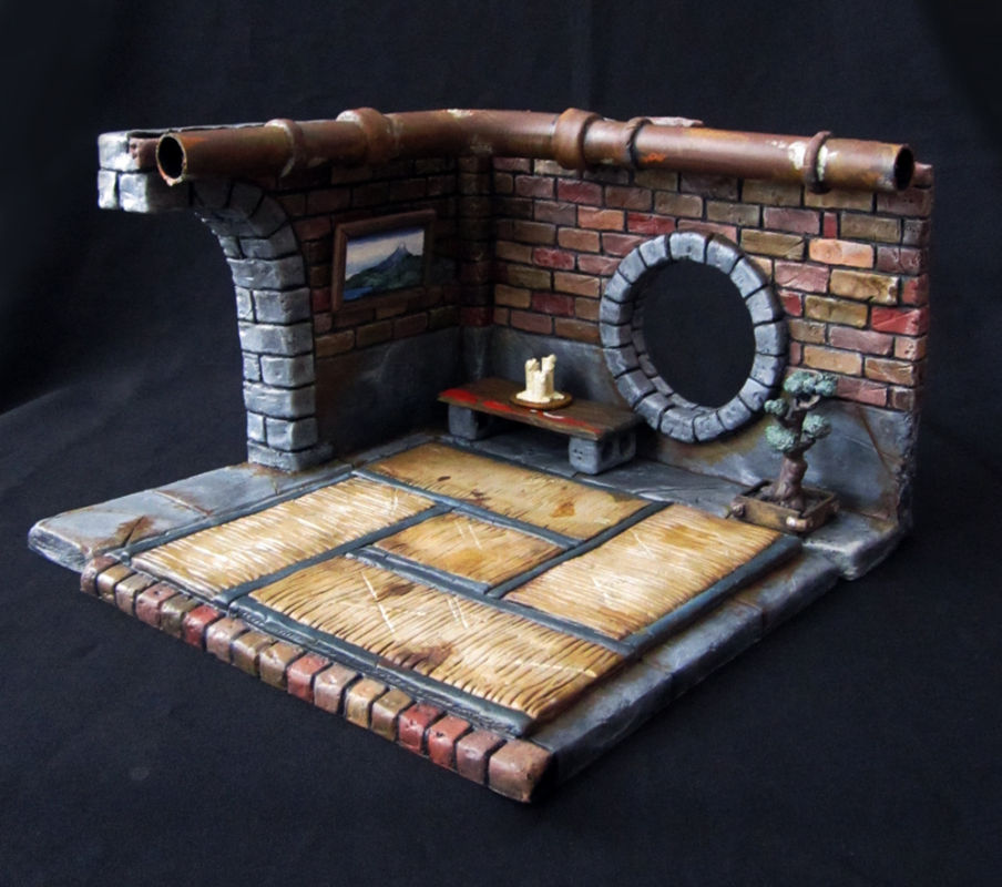 ninja diorama
