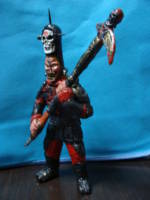 Orcs Of The Evil-eye Lieutenant (figurine)No.3 (Lord of the Rings) Custom Miniature / Figurine [Left Profile]