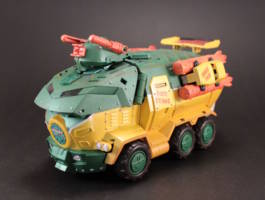 TMNT Metalhead Bulkhead (Teenage Mutant Ninja Turtles) Custom Action Figure [Battle Mode]