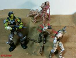 Fallout 3 Super Mutant Master (Fallout) Custom Action Figure [Die humans!!!!!]
