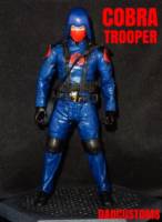 COBRA red mask red logo TROOPER 6" 1:12TH SCALE (G.I. Joe) Custom Action Figure [CUSTOM GI JOE COBRA TROOPER STYLE 6" INCH 1:12th SCALE]