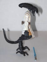 T'lik - Xenomorph Jedi Star Wars/Alien Mashup (Star Wars) Custom Action Figure [Left Side View]