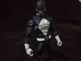 Black Ranger (Battle Damaged) (Power Rangers) Custom Action Figure