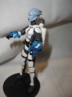 Custom Star Wars/Mass Effect crossover Asari Commando Mandalorian (Crossover) Custom Action Figure