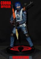 Cobra officer Grey Mask Silver Logo Male Trooper 6" 1:12th Scale (G.I. Joe) Custom Action Figure [CUSTOM GI JOE COBRA OFFICER STYLE 6" INCH 1:12th SCALE]