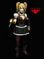 Arkham Knight Harley Quinn (Batman) Custom Action Figure