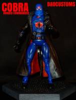 Cobra Hooded Cobra Commander V2 6" 1:12th Scale (G.I. Joe) Custom Action Figure [CUSTOMS GI JOE MARVEL LEGENDS STYLE 6" HOODED COBRA COMMANDER 1:12TH SCALE]