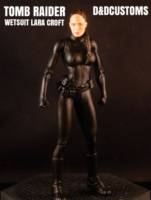 WETSUIT Lara Croft 6" (Tomb Raider) Custom Action Figure [custom 6" tomb raider wetsuit lara croft]