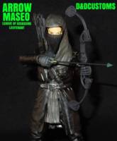 Maseo Leaque of Assassins Ra's Al Ghul Lieutenant (Area 51) Custom Action Figure