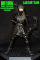 Maseo Leaque of Assassins Ra's Al Ghul Lieutenant (Area 51) Custom Action Figure [CUSTOMS Maseo YAMASHIRO Leaque of Assassins Ra's Al Ghul Lieutenant 6.5" 1:12TH SCALE]
