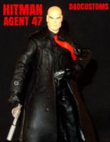 HITMAN AGENT 47 6" 1:12TH Scale (Hitman) Custom Action Figure
