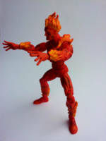 Human Torch (Marvel Legends) Custom Action Figure