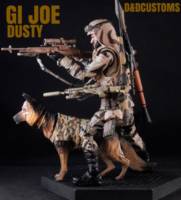 GI JOE DUSTY 6" 1:12th Scale (G.I. Joe) Custom Action Figure [CUSTOM GI JOE DUSTY STYLE 6" INCH 1:12th SCALE ACTION FIGURE BLACK SERIES MARVEL LEGENDS STYLE]