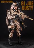 GI JOE DUSTY 6" 1:12th Scale (G.I. Joe) Custom Action Figure [CUSTOM GI JOE DUSTY STYLE 6" INCH 1:12th SCALE ACTION FIGURE BLACK SERIES MARVEL LEGENDS STYLE]