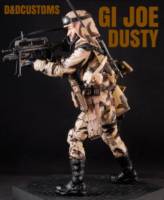 GI JOE DUSTY 6" 1:12th Scale (G.I. Joe) Custom Action Figure [CUSTOM GI JOE DUSTY STYLE 6" INCH 1:12th SCALE ACTION FIGURE BLACK SERIES MARVEL LEGENDS STYLE]