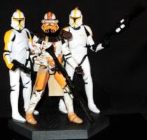 STAR WARS ORDER 66 Commander Bly 6" (Star Wars) Custom Action Figure [CUSTOM STAR WARS BLACK SERIES 6" 1:12TH SCALE CLONE WARS TROOPER COMMMANDER BLY]