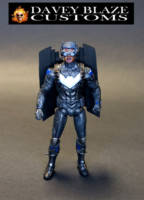 Batwing : David Zavimbe (Batman) Custom Action Figure [Batwing: David Zavimbe Custom Action Figure by Davey Blaze Customs]