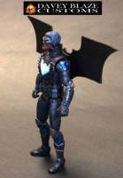 Batwing : David Zavimbe (Batman) Custom Action Figure [Batwing: David Zavimbe Custom Action Figure by Davey Blaze Customs]