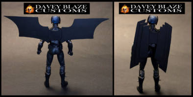 Batwing : David Zavimbe (Batman) Custom Action Figure [Batwing: David Zavimbe Custom Action Figure by Davey Blaze Customs]