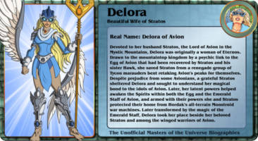 DELORA beautiful wife of stratos (Masters of the Universe) Custom Action Figure