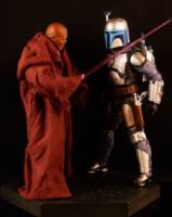 STAR WARS Jedi Master Mace Windu 2.0  6" (Star Wars Clone Wars) Custom Action Figure [CUSTOM STAR WARS BLACK SERIES 6" 1:12TH SCALE JEDI KNIGHT MASTER COUNCIL MEMBER MACE WINDU]