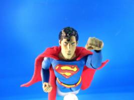 Christopher Reeve Superman w/ Wired Cape (Superman) Custom Action Figure [GeekSummit's Superman The Movie: Christopher Reeve Superman]