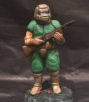 Doomguy (Doom) Custom Miniature / Figurine