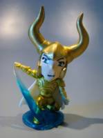 SD Caprcorn Shura (Saint Seiya) Custom Miniature / Figurine