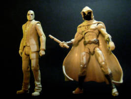 Moon Knight v2 (Marvel Universe) Custom Action Figure [Mister Knight and Moon Knight]